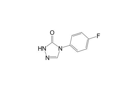 4-(4-Fluoro-phenyl)-2,4-dihydro-1,2,4-triazolon-3