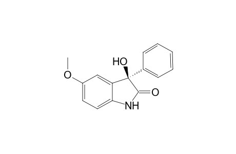 (R)-3-Hydroxy-5-methoxy-3-phenyl-2-oxindole