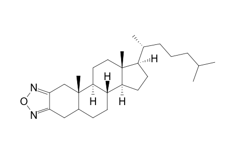 [1,3,2]-Diazoxaolo[b]cholestane