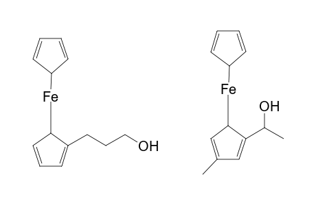 Ferrocene, (3-hydroxypropyl)- or ferrocene, 1-(1-hydroxyethyl)-3-methyl-