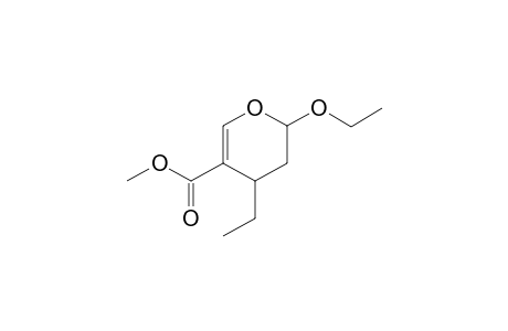 Methyl (2SR,4SR)-2-Ethoxy-4-ethyl-3,4-dihydro-2H-pyran-5-carboxylate