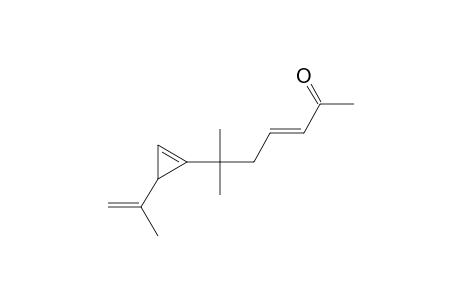 (3E)-6-(3-Isopropenyl-1-cyclopropen-1-yl)-6-methyl-3-hepten-2-one