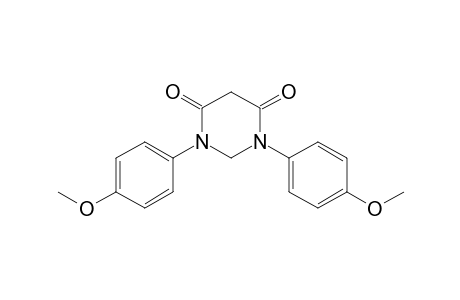 1,3-bis(4-methoxyphenyl)-1,3-diazinane-4,6-dione