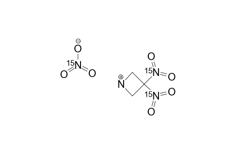 3,3-DINITRO-(15)N(2)-AZETIDINIUM-NITRATE-(15)N