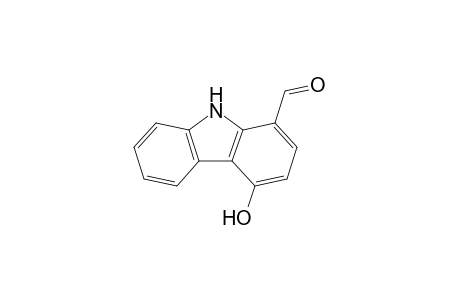 4-Hydroxy-9H-carbazole-1-carbaldehyde