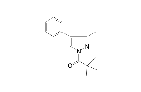 Propan-1-one, 2,2-dimethyl-1-(3-methyl-4-phenyl-1-pyrazolyl)-