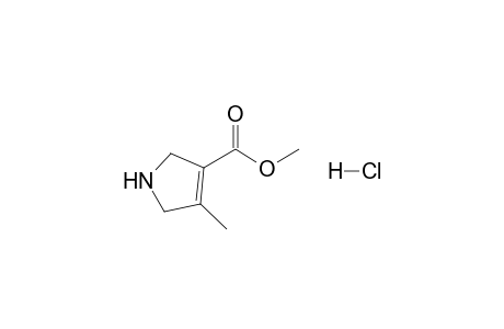 1H-Pyrrole-3-carboxylic acid 2,5-Dihydro-4-methyl-, Methyl Ester Monohydrochloride