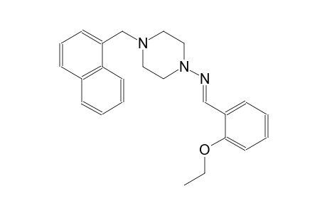 1-piperazinamine, N-[(E)-(2-ethoxyphenyl)methylidene]-4-(1-naphthalenylmethyl)-