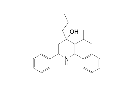 3-Isopropyl-2,6-diphenyl-4-propyl-piperidin-4-ol