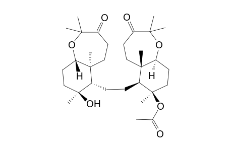 10-Hydroxy-4,21-dioxo-28-hydro-Raspacionin