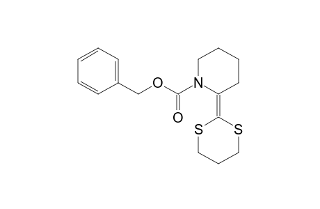 2-[Piperidine-1-(benzyloxycarbonyl)-2-ylidene]-1,3-dithiane