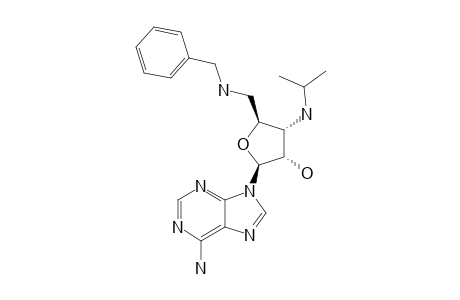 5'-Benzylamino-3'-isopropylamino-3',5'-dideoxy-adenosine