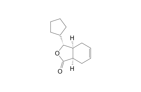 1(3H)-Isobenzofuranone, 3-cyclopentyl-3a,4,7,7a-tetrahydro-, (3.alpha.,3a.alpha.,7a.alpha.)-