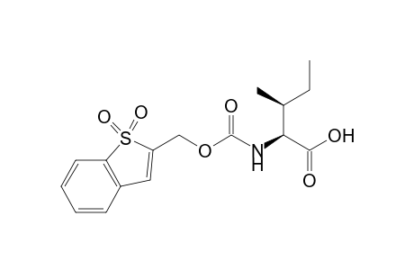 N-(Benzo[b]thiophenesulfone-2-methoxycarbonyl)-L-isoleucine