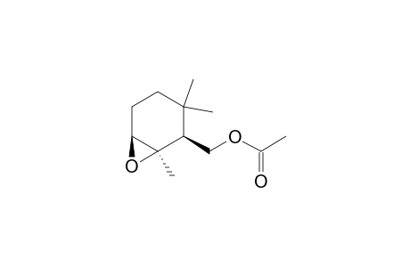 7-Oxabicyclo[4.1.0]heptane-2-methanol, 1,3,3-trimethyl-, acetate, (1.alpha.,2.beta.,6.alpha.)-