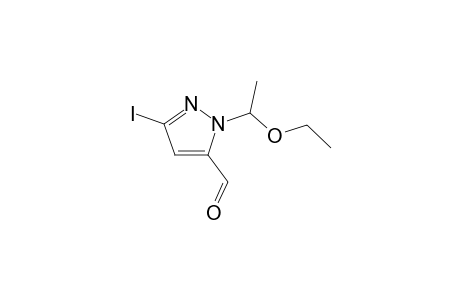 1-(1-Ethoxyethyl)-3-iodo-1H-pyrazole-5-carbaldehyde