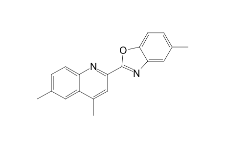 2-(5-Methylbenzo[d]oxazol-2-yl)-4,6-dimethylquinoline