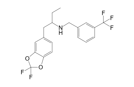 N-(3-Trifluoromethylbenzyl)-1-(3,4-difluoromethylenedioxyphenyl)butan-2-amine