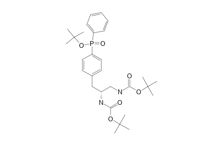 TERT.-BUTYL-(4-[2,3-DI-(TERT.-BUTOXYCARBONYLAMINO)-PROPYL]-PHENYL)-(PHENYL)-PHOSPHINATE