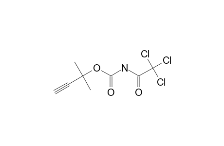 N-(2,2,2-trichloroacetyl)carbamic acid 1,1-dimethylprop-2-ynyl ester