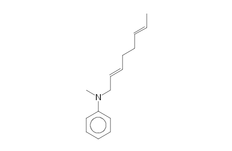 N-Methyl-N-[(2E,6E)-2,6-octadienyl]aniline
