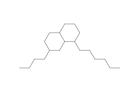 7-Butyl-1-hexyldecahydronaphthalene