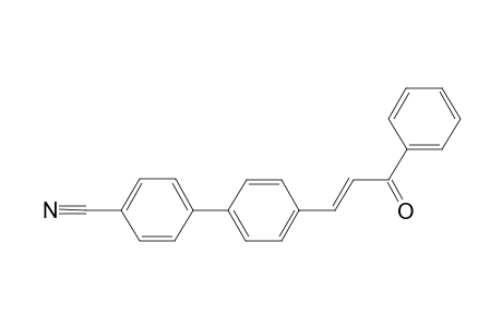 4-[4-[(E)-3-keto-3-phenyl-prop-1-enyl]phenyl]benzonitrile
