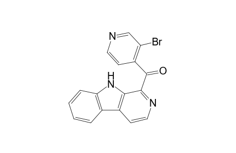 (9H-Pyrido[3,4-b]indol-1-yl)(3-bromopyrid-4-yl)ketone