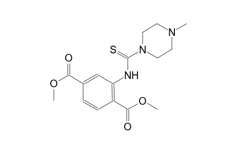 1,4-benzenedicarboxylic acid, 2-[[(4-methyl-1-piperazinyl)carbonothioyl]amino]-, dimethyl ester