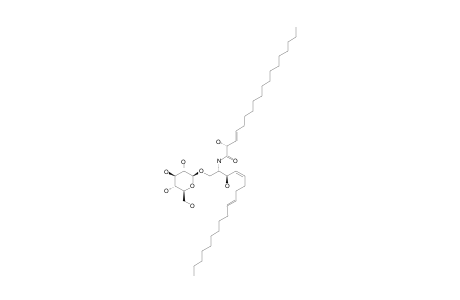 ALTERNAROSIDE_C;(2-R,3-E)-2-HYDROXY-N-[(2-S,3-R,4-E,8-Z)-1-BETA-D-GLUCOPYRANOSYLOXY-3-HYDROXYOCTADEAC-4,8-DIEN-2-YL]-OCTADEAC-3-ENAMIDE