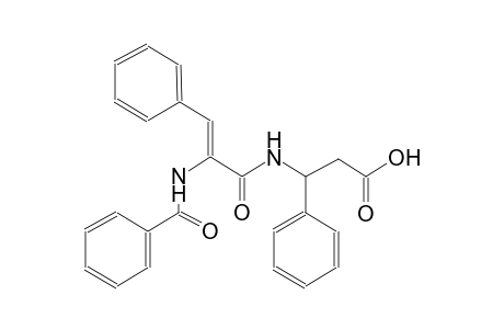 N-[(2Z)-2-(benzoylamino)-3-phenyl-2-propenoyl]-3-phenyl-beta-alanine