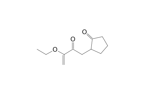 2-(3-Ethoxy-2-keto-but-3-enyl)cyclopentanone