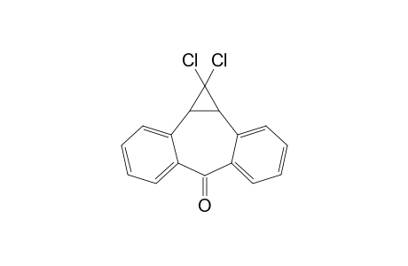 1,1-Dichloro-1,1a,6,10b-tetrahydro-dibenzo[a,e]cyclopropa[c]cyclohepten-6-one