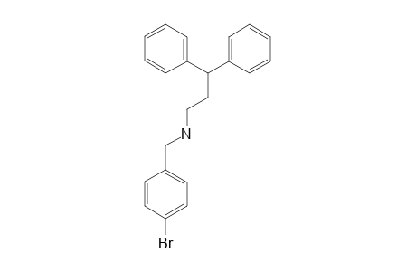 N-(3,3-DIPHENYLPROPYL)-N-(PARA-BROMO-BENZYL)-AMINE