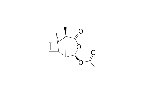 Racemic exo-5-Acetoxy-2-methyl-4-oxa-endo-tricyclo[5.2.1.0(2,6)]dec-8-en-3-one
