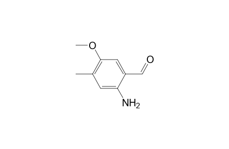 Benzaldehyde, 2-amino-5-methoxy-4-methyl-