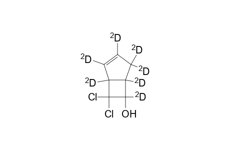7,7-Dichloro-6-hydroxybicyclo[3.2.0]hept-2-ene-1,2,3,4,4,5,6-D7