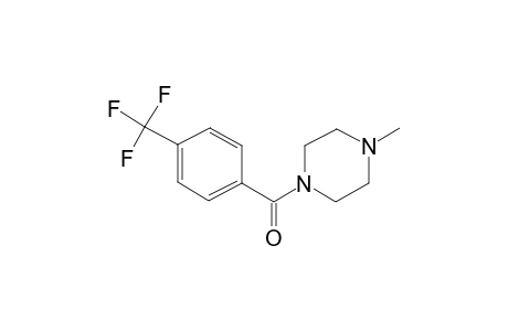 Methanone, (4-trifluoromethylphenyl)(4-methyl-1-piperazinyl)-