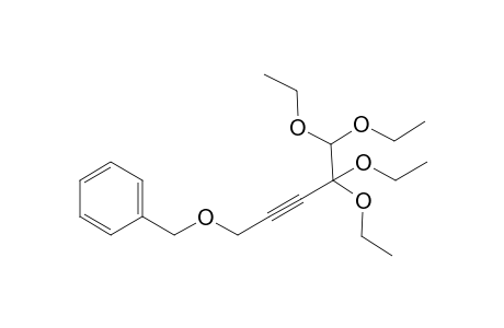 1-(Benzyloxy)-4,4,5,5-tetraethoxypent-2-yne