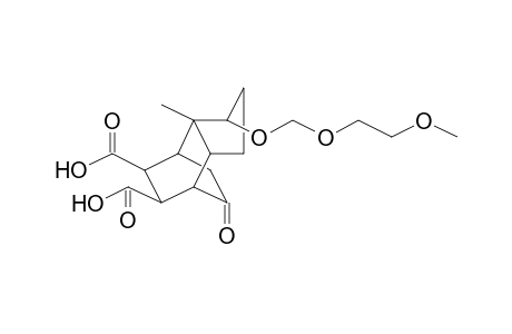 4,7-Ethanoindene-5,6-dicarboxylic acid, 1-(2-methoxyethoxy)methoxy-7a-methyl-9-oxo-octahydro-