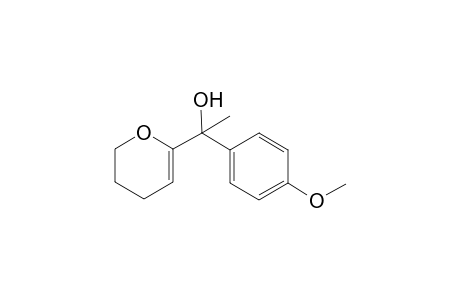 1-(3,4-dihydro-2H-pyran-6-yl)-1-(4-methoxyphenyl)ethan-1-ol
