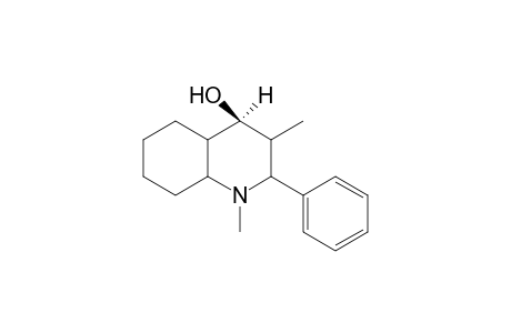 (4S)-1,3-dimethyl-2-phenyldecahydroquinolin-4-ol