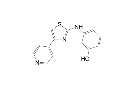 phenol, 3-[[4-(4-pyridinyl)-2-thiazolyl]amino]-