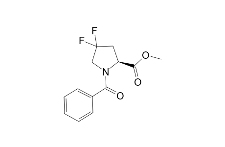 (S)-Methyl 4,4-difluoro-1-(phenylcarbonyl)pyrrolidine-2-carboxylate