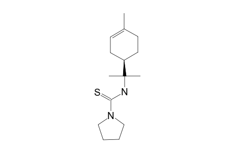 N-[1-(4R)-(4-ISOPROPYL-1-METHYL-CYCLOHEXENYL)]-N'-[2-(PYRROLIDYL)]-THIOUREA