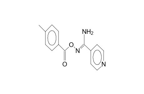 4-[1-(4-methylbenzoyloxyimino)-1-aminomethyl]pyridine