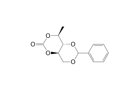 D-Ribitol, 1-deoxy-3,5-O-(phenylmethylene)-, cyclic carbonate