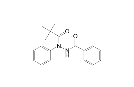 Benzoic acid, 2-(2,2-dimethyl-1-oxopropyl)-2-phenylhydrazide