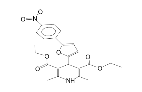 2,6-dimethyl-3,5-diethoxycarbonyl-4-[5-(4-nitrophenyl)-2-furyl]-1,4-dihydropyridine
