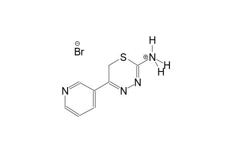 6H-1,3,4-thiadiazin-2-aminium, 5-(3-pyridinyl)-, bromide